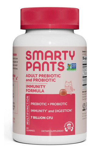 Rty P Nts Adult Probiotics Tr Wberry 60 Guies Bor Fres