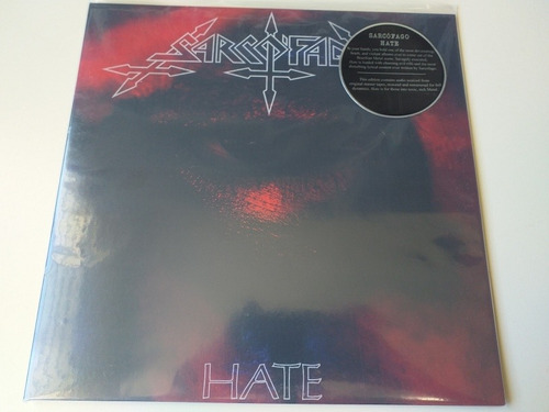 Lp Sarcófago Hate Novo Gatefold Ed. 2020 Greyhaze / Cogumelo