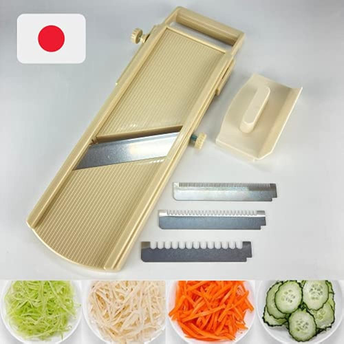 Soonear [hecho En Japón] Mandoline Vegetable Slicer 76 Tazón