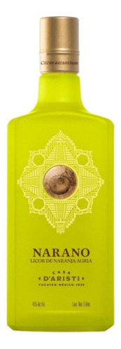 Paquete De 3 Licor Casa Daristi Naranja Agria Narano 750 Ml
