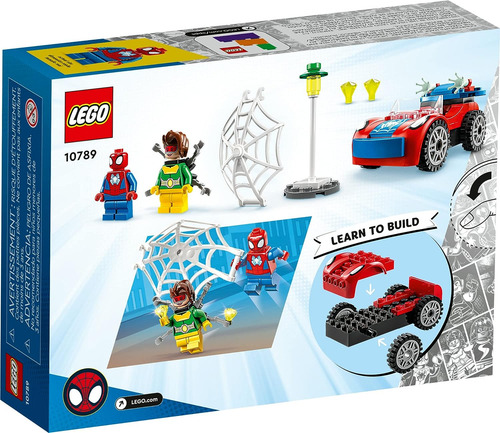 Lego Marvel Spider-mans Car Y Doc Ock Set 10789, Spidey Y Su