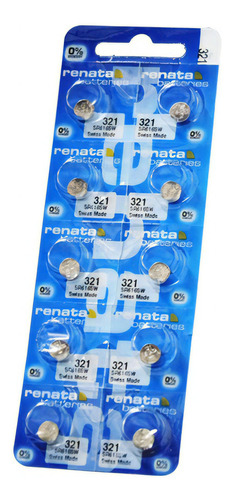321 - Bateria Renata 321 Bl X 10