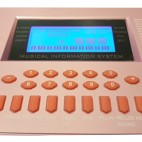 Imagen 5 de 10 de Teclado Organo 61 Teclas 5 Octavas + Soporte C/ Micrófono Bk