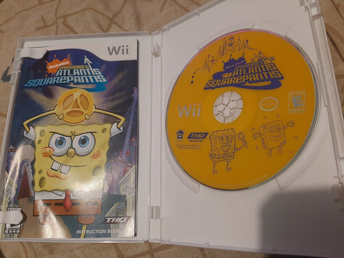 Bob Esponja Atlantis Squarepantis Wii (Usado)