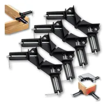 Comprar Kit 4 Grampo Canto Angular Aperto 90 Graus Esquadro Morsa 75
