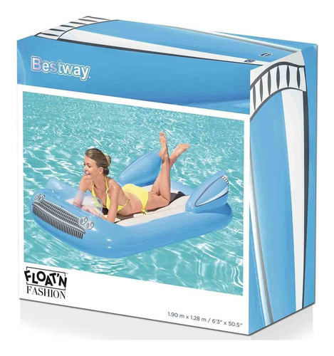 Flotador Para Alberca Inflable Forma De Carro Bestway 43412