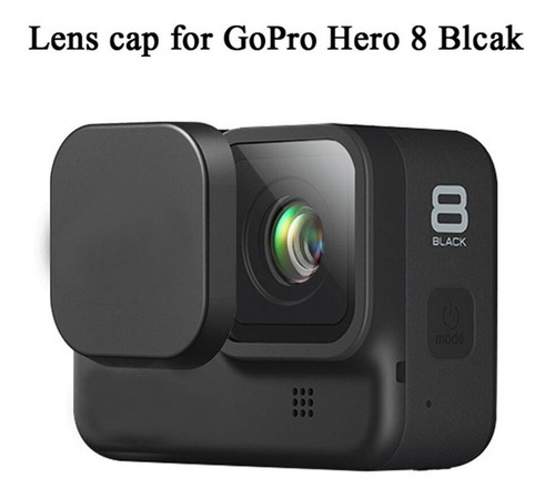 Imagem 3 de 4 de Película Protetora E Capa Silicone Para Gopro Hero 8 Black