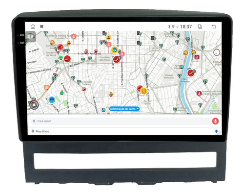 Multimídia Palio 07/12 9p Aikon Carplay Android 64gb Voz