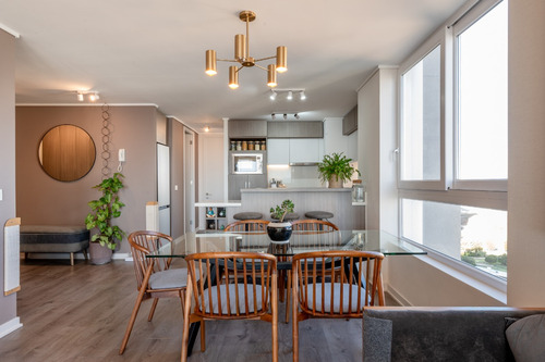 Venta De Moderno Depto En Costa De Montemar Con Vista Al Mar