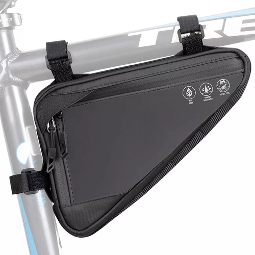 Bolsa Triangular Para Bicicleta Impermeable Reflectante 1.5l