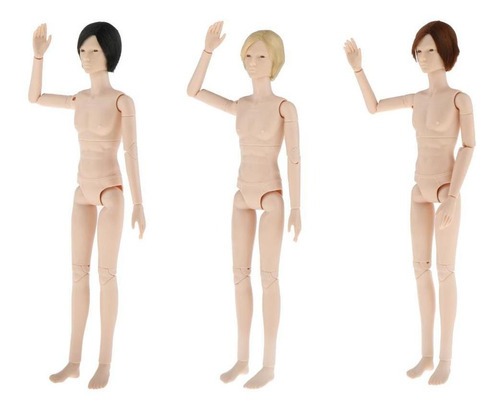 Corpo De Boneca Com Articulação Esférica Dourado