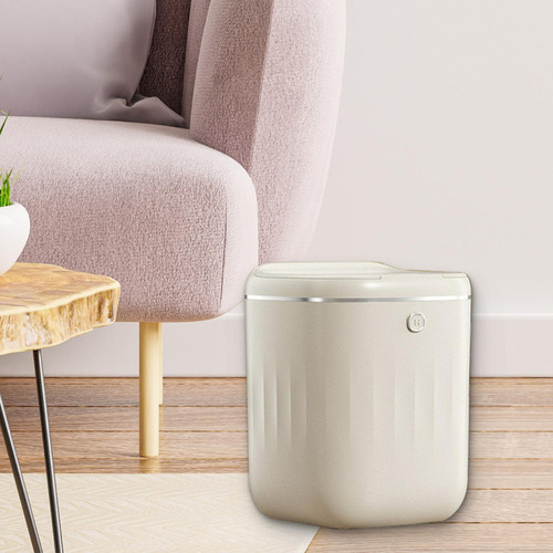 Cubo De Basura Inteligente Con Sensor De Movimiento Para