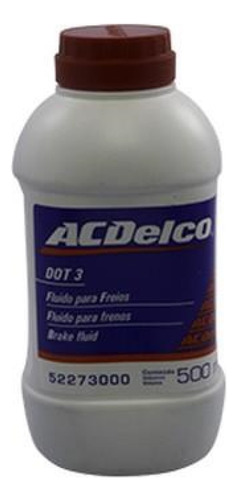 Fluido De Freio Dot3 Acdelco 52273000