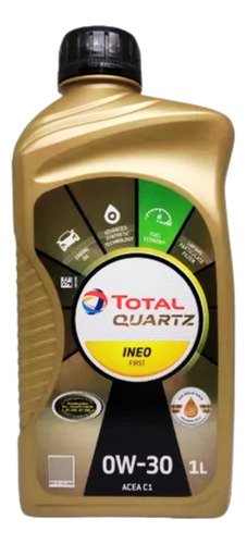 Aceite 0w30 Total Quartz Ineo First C1 Dpf Sintetico 1l