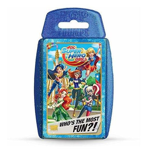 Dc Superhero Girls Top Trumps Juego De Cartas.