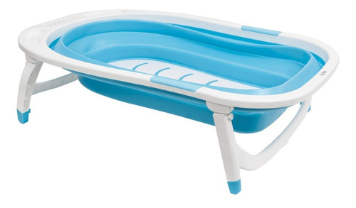 Banheira Baby Dobrável Antiderrapante Portátil Buba