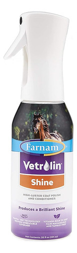 Farnam Vetrolin Shine Coat Conditioner And Shine, Spray Cont