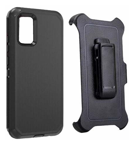 Forro Para Samsung A71 5g Tipo Otterbox Con Clip De Guinda