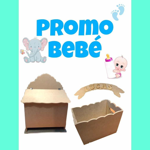 Set De Bebé: Pañalera, Porta Cosmético, Cinta Y Letras