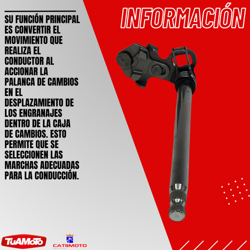 Eje Selector De Cambios Para Honda Cg 150 Titan Cati