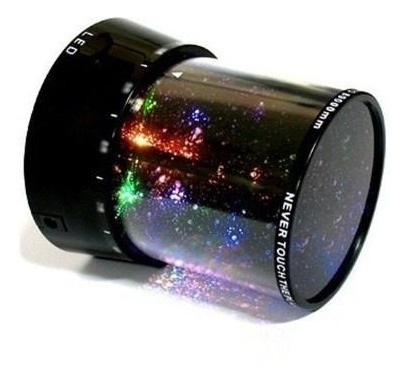 Imagen 3 de 4 de Lampara Led Colores Proyector De Estrellas