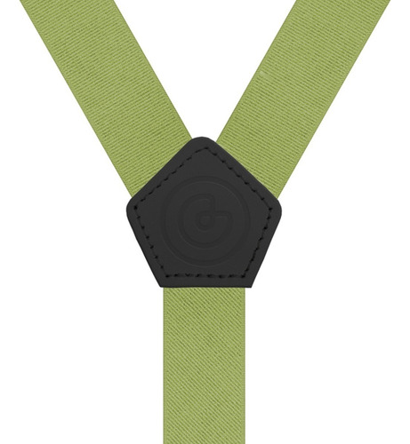 Tirantes Para Hombre Ajustables - Colores - Grin Accs Color Verde