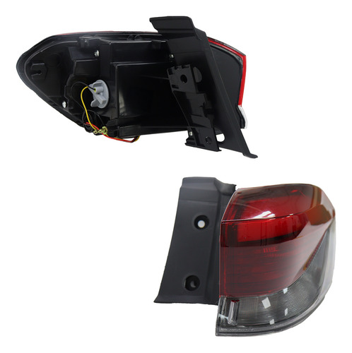 Lanterna Traseira Pulse 2022 2023 2024 Bicolor Led