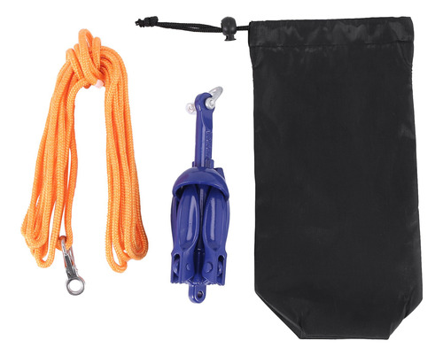 Kit De Cuerdas Marinas De 4 Púas Para Anclajes Para Barcos,