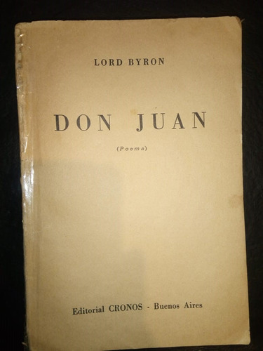 Libro Don Juan Lord Byron
