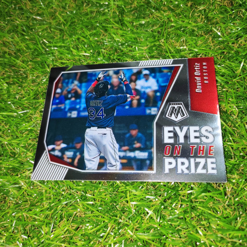 Cv David Ortiz Panini Mosaic Eyes On The Prize Chrome 2021