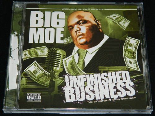 Cd Big Moe Unfinished Business