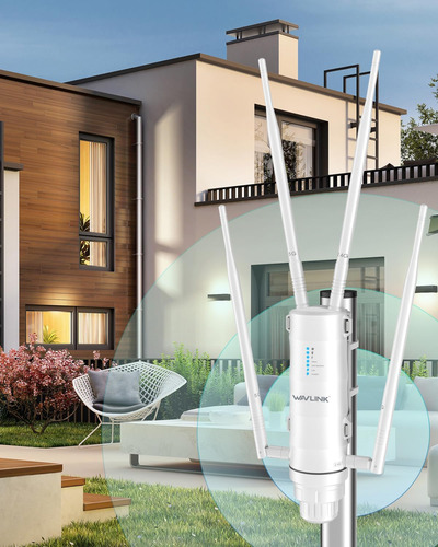 Extensor De Rango Wifi Al Aire Libre Ac1200, Punto De Acceso