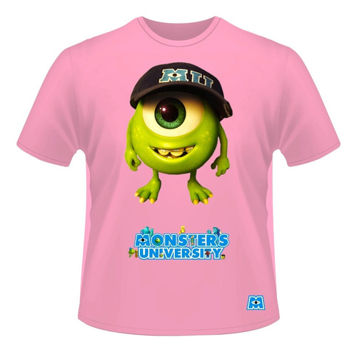Playera Monsters Inc Mike Wazowski Personaliza