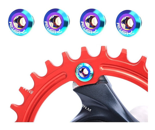 Tornillo Titanio Bicicleta Tornasol Mtb Engranaje Shimano