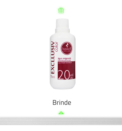 Tintura Coloração Haskell 66.46 + Ox 30 75ml Vermelho Especial Cereja