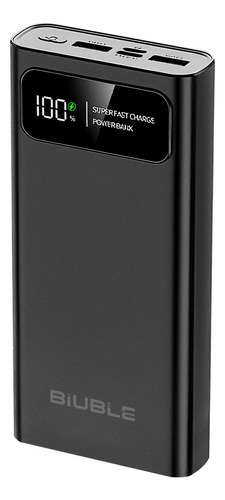 Power Bank 26800mah 120w Carga Rápida Portátil Con Pantalla