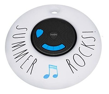 Rae Dunn Flotante Bluetooth Altavoz Con Led Luz 83dcx