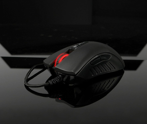 Rato Gamer Bloody Sp30, Ergonómico, 8 Botões, Negro