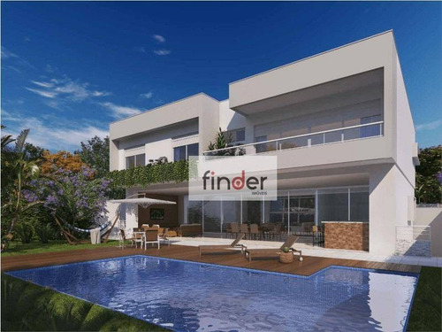 Hípica Max Garden Na Granja Julieta, Casa De Condomínio Em Construção Na Alameda Calicut, 72. 517 M², Jardim Privativo Com Piscina, 4 Suítes E 6 Vagas - Ca0961
