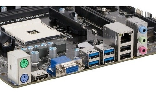 Imagen 4 de 4 de Tarjeta Madre Ecs A320m4-m3d Am4 Amd Ddr4