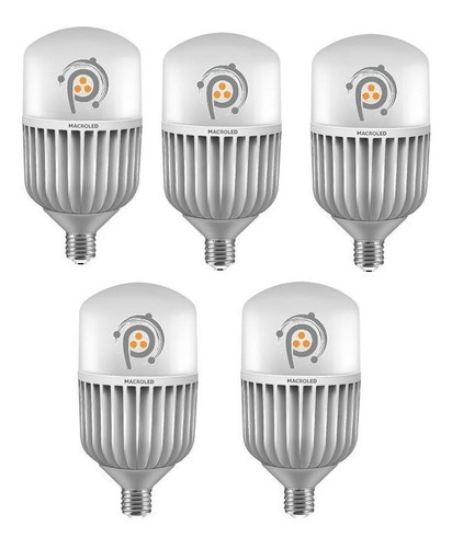 Lampara Led 100w E40 Galponera Alta Potencia H.power Packx5