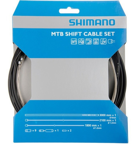 Kit De Cables Shimano Cambio C/forro Y60098021 - Racer Bikes