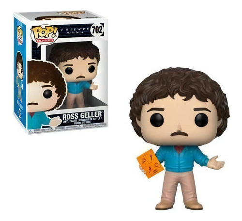 Figura de acción  Ross Geller 80's de Funko Pop! Television