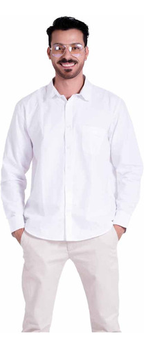 Camisa Alberto Regular Fit Caballero En Algodón 100%