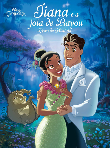 Disney Livro de História - Tiana Jóia de Bayou, de  On Line a. Editora IBC - Instituto Brasileiro de Cultura Ltda, capa mole em português, 2018