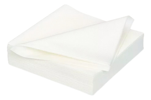 Servilletas De Papel Blanca 24 X 23 Cm 2.000 U. Calidad Pre Color Blanco