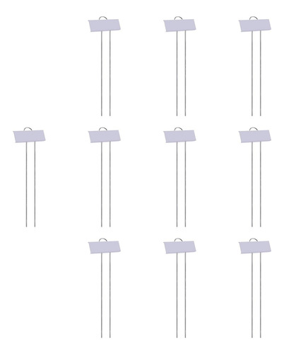 Etiquetas De De Metal De 10x Plantación De Plántulas