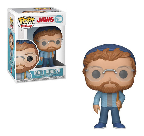 Figura Funko Pop Movies Jaws - Matt Hooper 756
