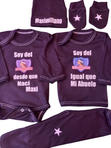 Ajuar 3 A 6.soy Del Colo Colo Desde Que Nací