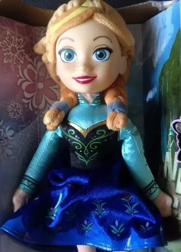 Boneca De Pelúcia - Frozen - Anna - 50cm - Long Jump